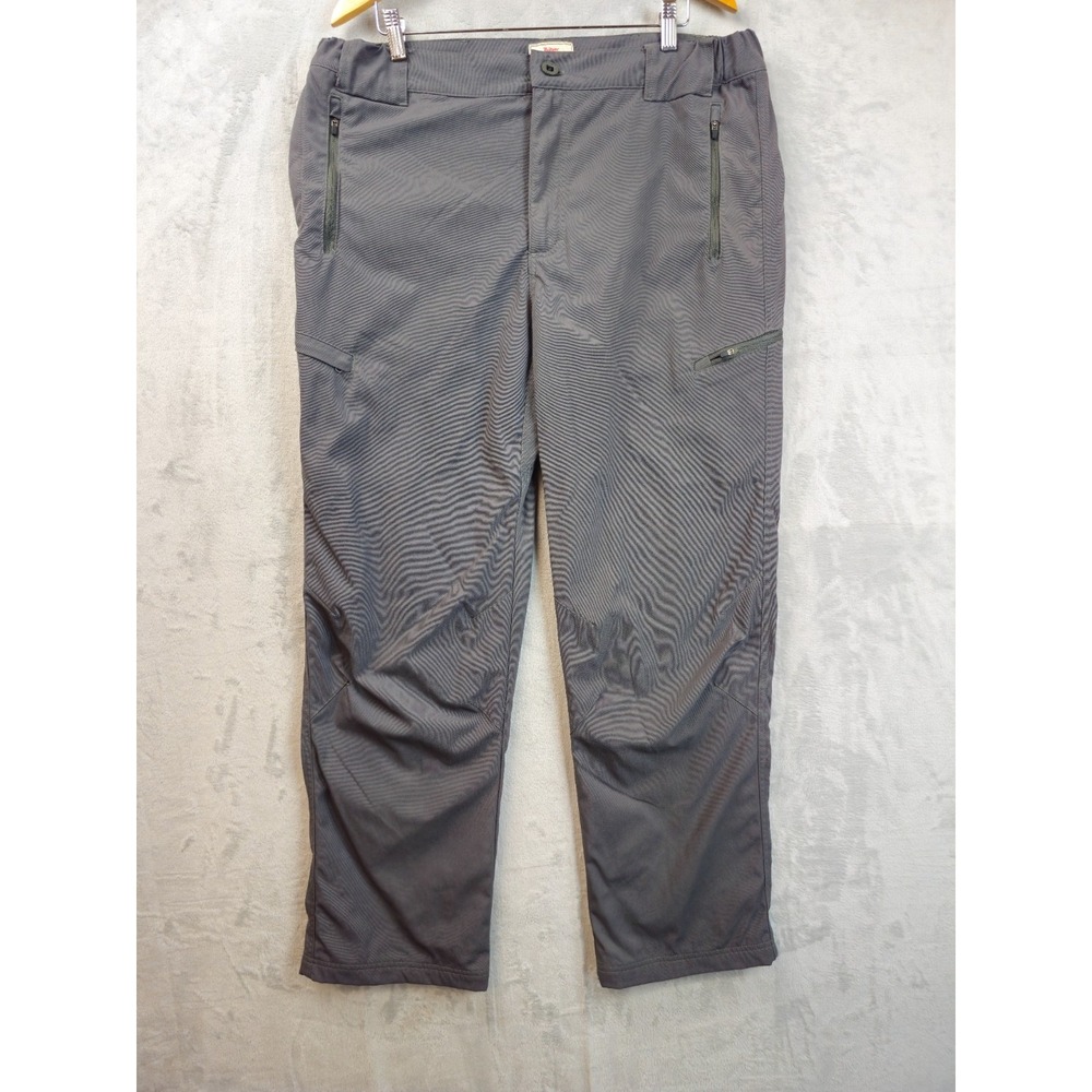 Rail Riders LOA Cargo Pants Lined Mens Large Zip Pockets Adventure Gray 38x31.5